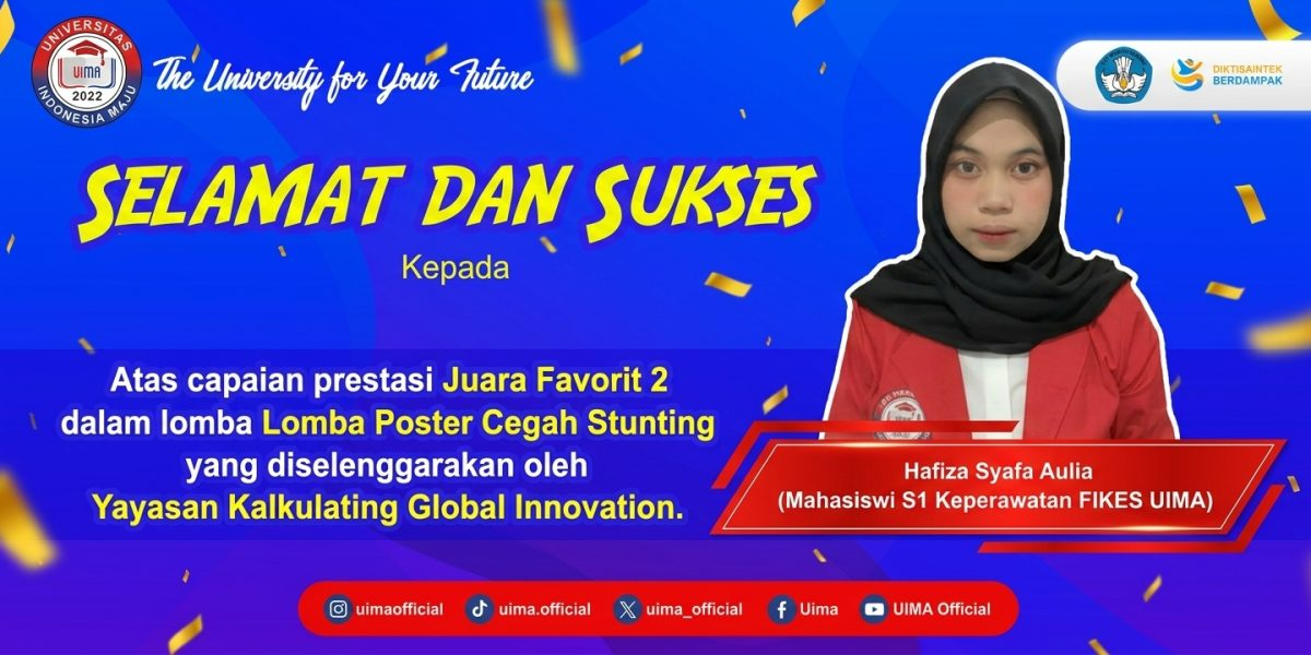 Prestasi mahasiswi Keperawatan UIMA